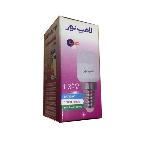 لامپ یخچالی (E14 پایه) 1.3 وات شرکت نور LED